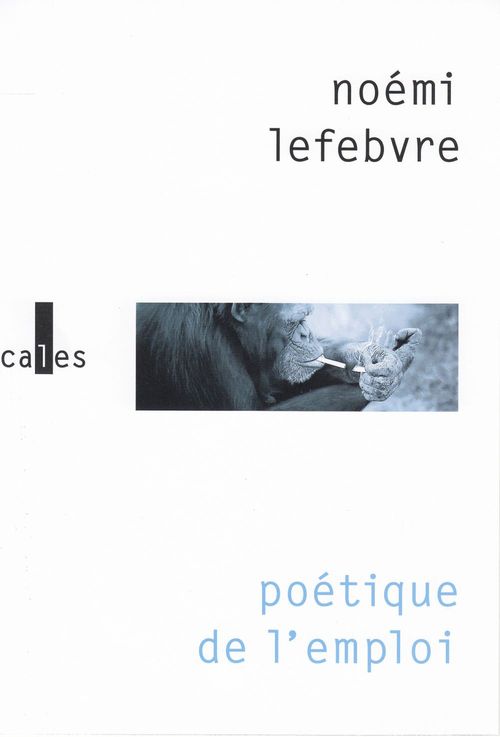 Couverture ebook de Poétique de l´emploi, de Noémi Lefebvre