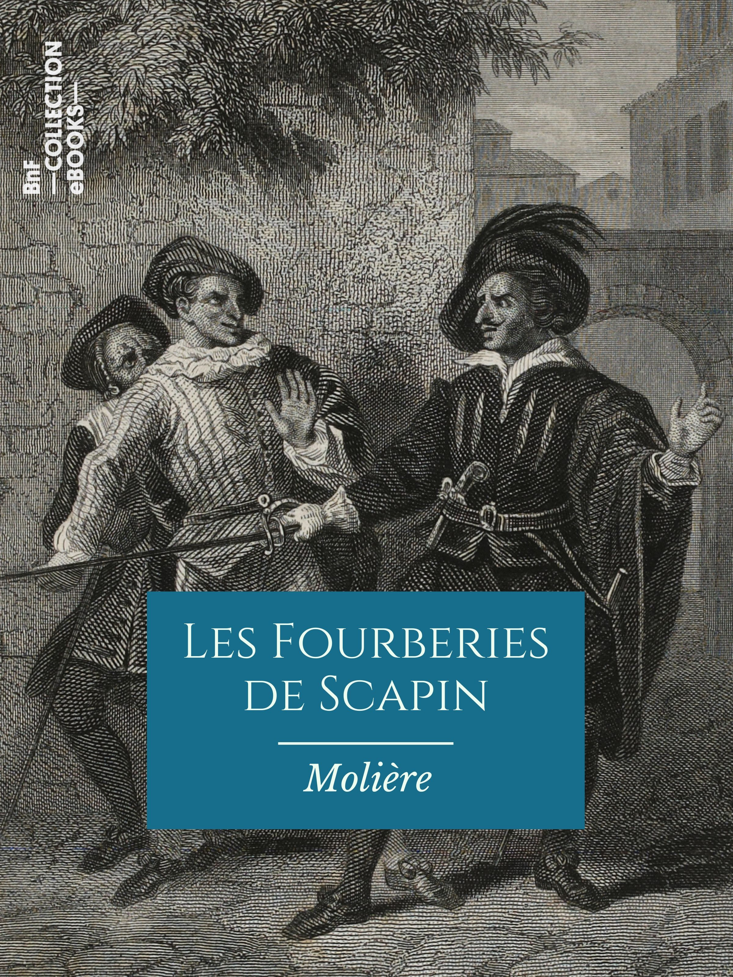 ebook cover of Les Fourberies de Scapin, by Molière