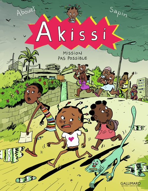 Couverture ebook de Akissi (Tome 8) - Mission pas possible, de Marguerite Abouet, Mathieu Sapin