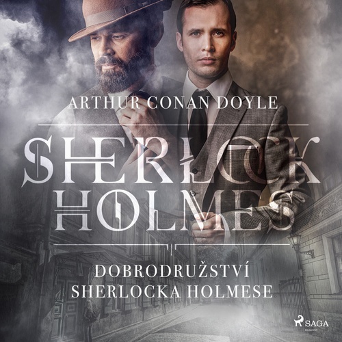 Couverture audiobook de Dobrodruzství Sherlocka Holmese, de Arthur Conan Doyle