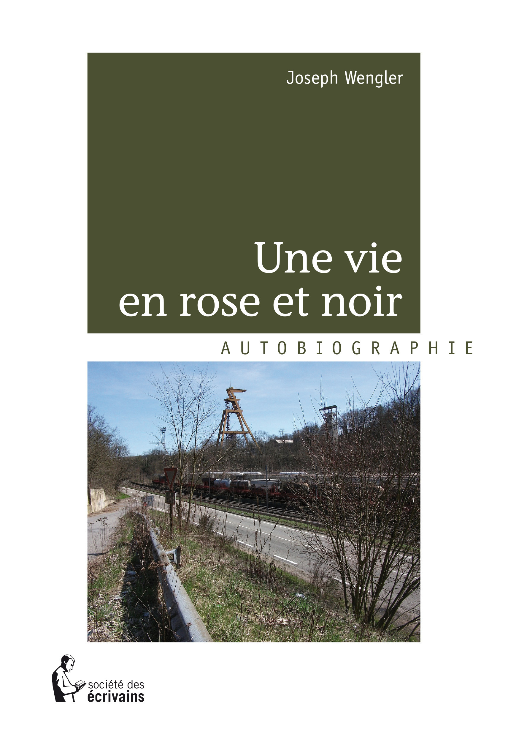 Couverture ebook de Une vie en rose et noir, de Joseph Wengler