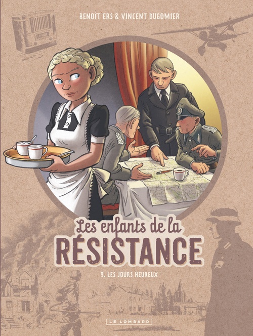 Couverture ebook de Les Enfants de la Résistance - Tome 9 - Les Jours heureux, de Dugomier