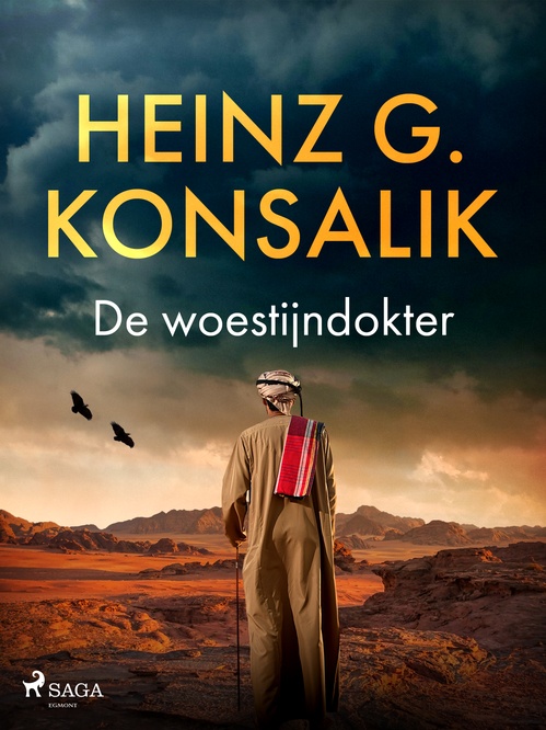 ebook cover of De woestijndokter, by Heinz G. Konsalik