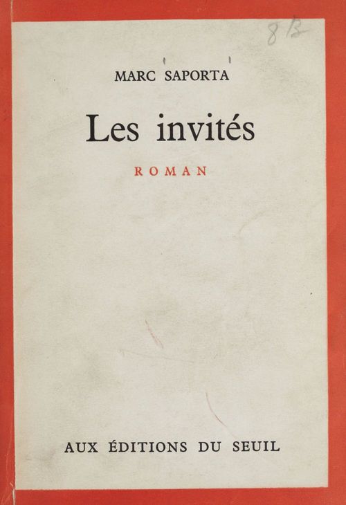 Couverture ebook de Les invités, de Marc Saporta
