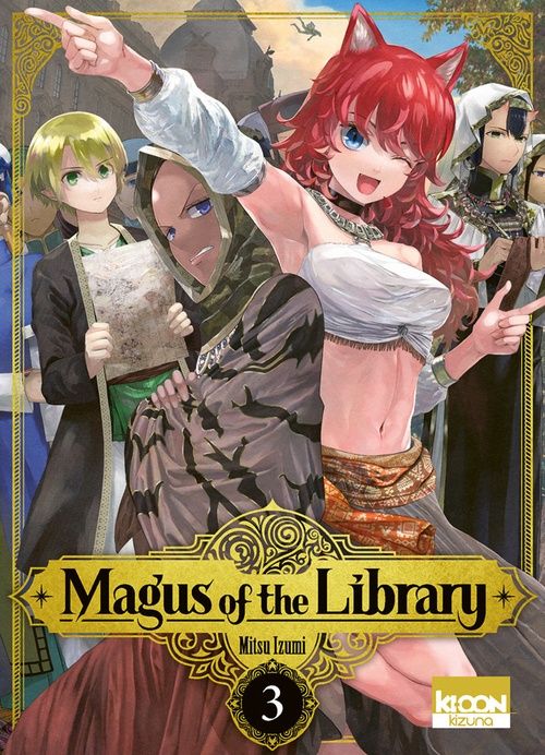 Couverture ebook de Magus of the Library T03, de Mitsu Izumi