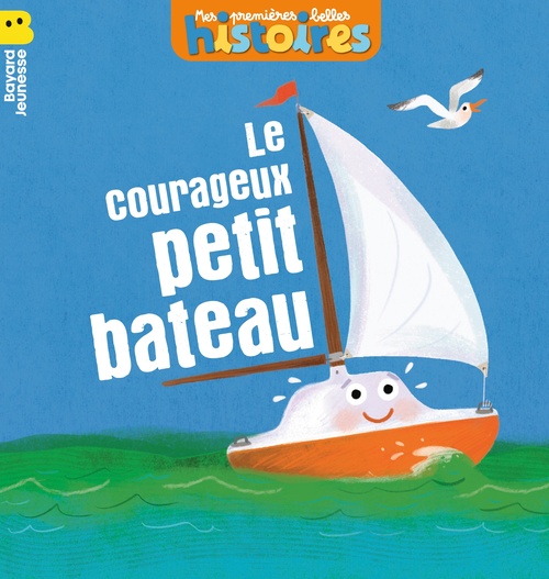 Couverture ebook de Le courageux petit bateau, de Claire Clément