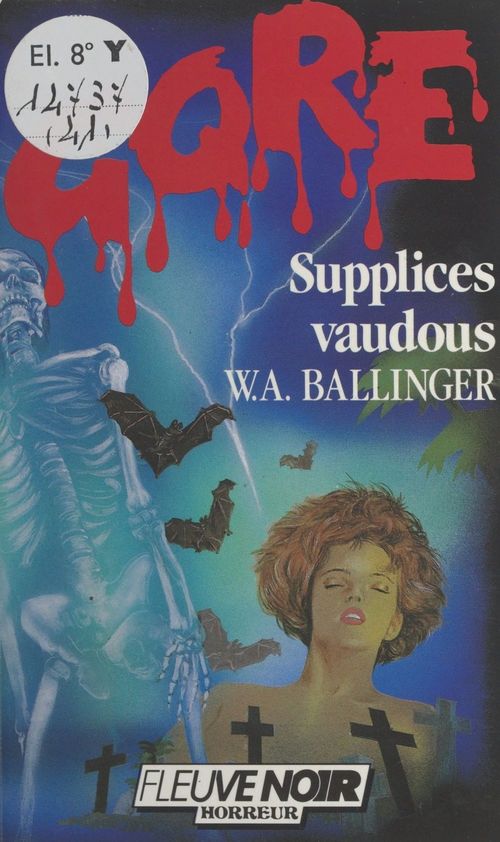 Couverture ebook de Supplices vaudous, de W. A. Ballinger