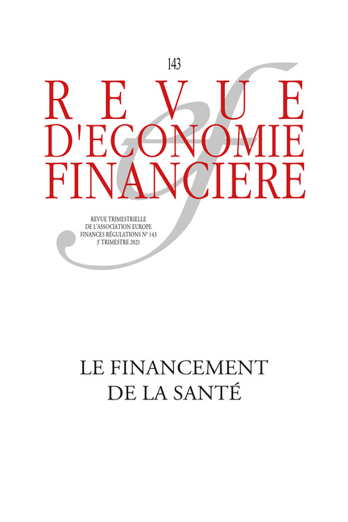 Couverture ebook de Le financement de la santé, de