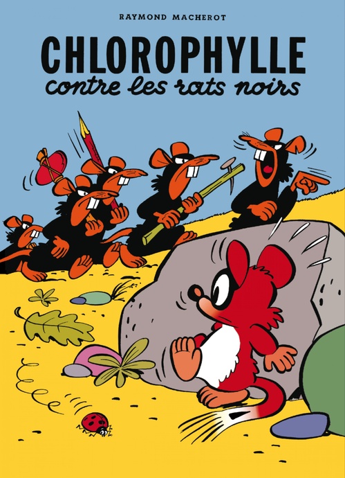 Couverture ebook de Chlorophylle contre les Rats noirs, de Raymond Macherot