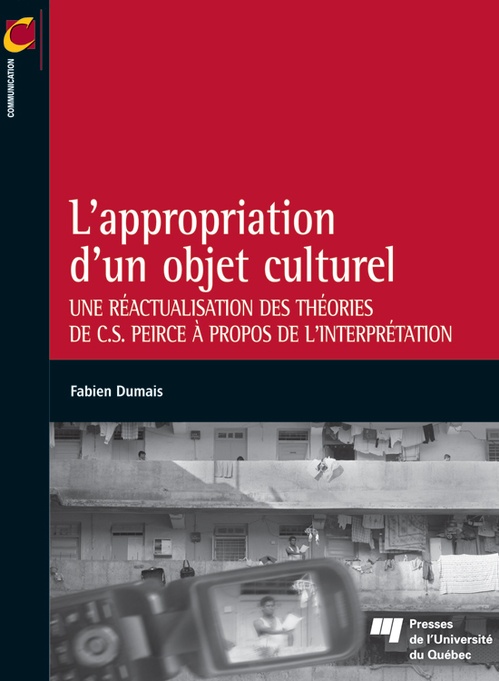 ebook cover of L'appropriation d'un objet culturel, by Fabien Dumais