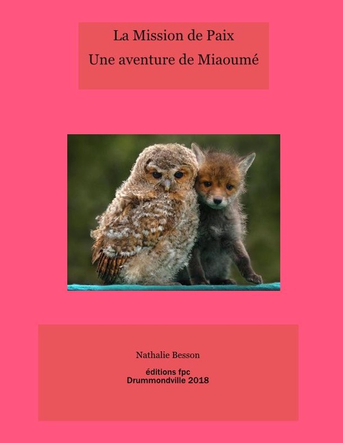 Couverture ebook de La Mission de paix, de Nathalie Besson