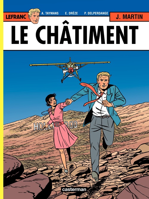 ebook cover of Lefranc (Tome 21) - Le châtiment, by Patrick Delperdange, Erwin Drèze, Jacques Martin, André Taymans