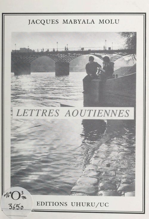 ebook cover of Lettres aoûtiennes, by Jacques Mabyala Molu