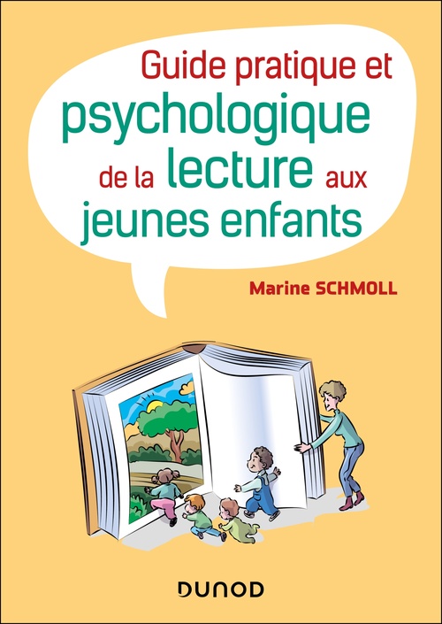 Couverture ebook de Guide pratique et psychologique de la lecture aux jeunes enfants, de Marine Schmoll