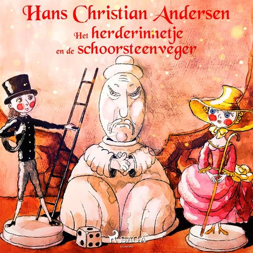 Couverture audiobook de Het herderinnetje en de schoorsteenveger, de Hans Christian Andersen
