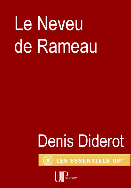 ebook cover of Le Neveu de Rameau, by Denis Diderot