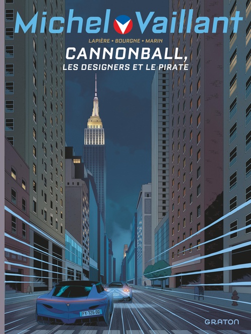 Couverture ebook de Michel Vaillant - Saison 2 - Tome 11 - Cannonball, de Denis Lapière