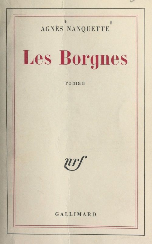 ebook cover of Les borgnes, by Nanquette Agnes