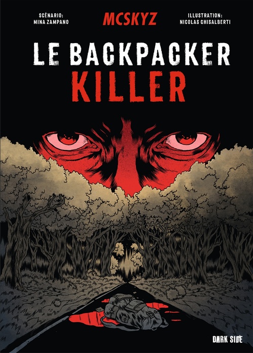 ebook cover of Le Backpacker Killer, by McSkyz, Mina Zampano, Nicolas Ghisalberti