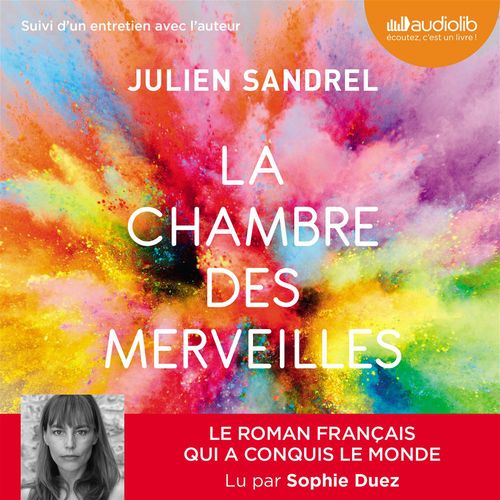 Couverture audiobook de La Chambre des merveilles, de Julien Sandrel