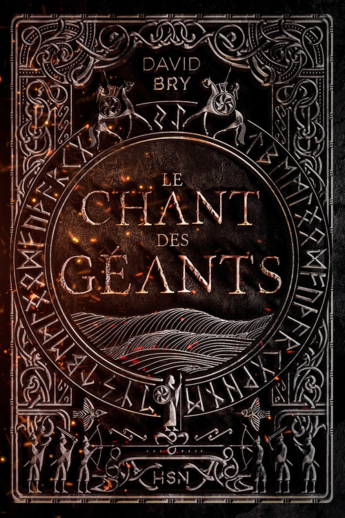 ebook cover of Le Chant des Géants, by David Bry