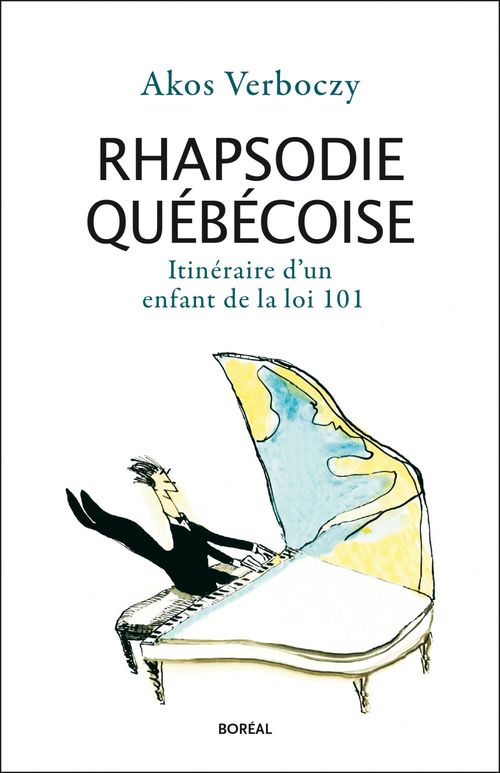 ebook cover of Rhapsodie québécoise, by Akos Verboczy
