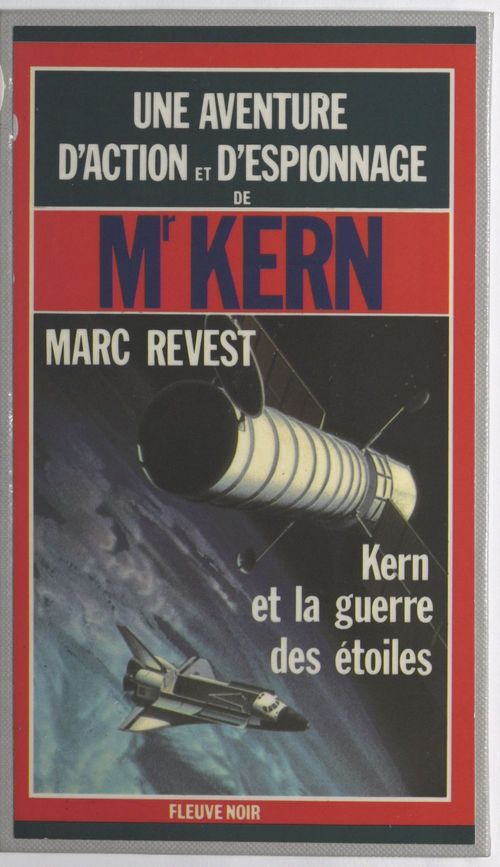 Couverture ebook de Kern et la guerre des étoiles, de Revest/M