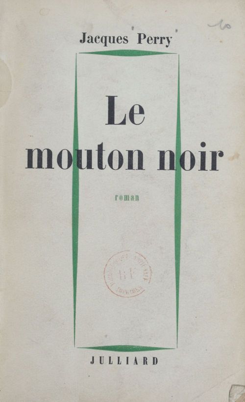 ebook cover of Le mouton noir, by Jacques Perry