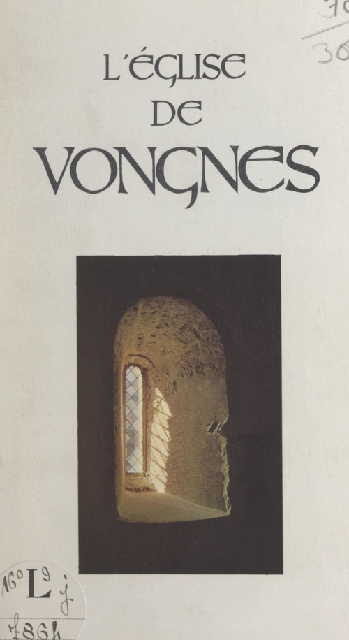 Couverture ebook de L'église de Vongnes, de Gisele Guillon, Joseph Perrin