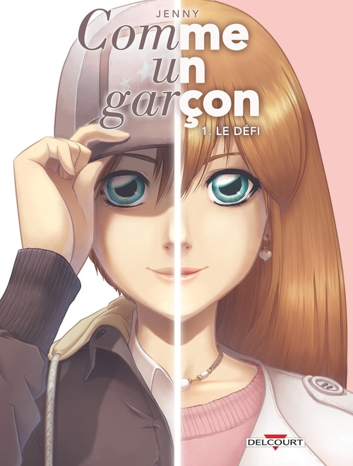 Couverture ebook de Comme un garçon T01 - Le Défi, de Jenny