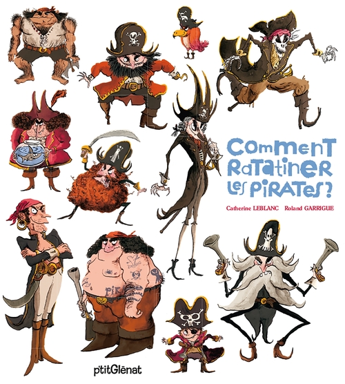 Couverture ebook de Comment ratatiner les pirates ?, de Catherine Leblanc