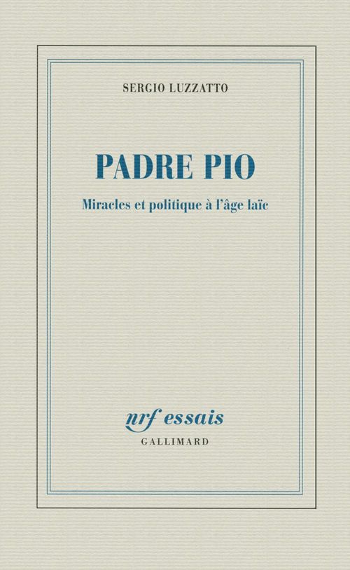 Couverture ebook de Padre Pio. Miracles et politique à l'âge laïc, de Sergio Luzzatto