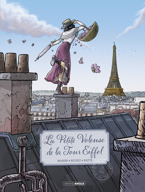 ebook cover of La petite voleuse de la tour Eiffel - Tome 1, by Hervé Richez, Jack Manini, David Ratte