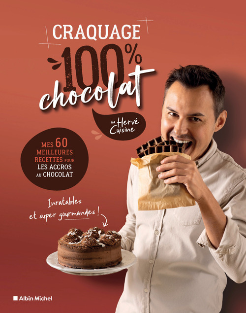 ebook cover of Craquage 100% chocolat, by Hervé Cuisine