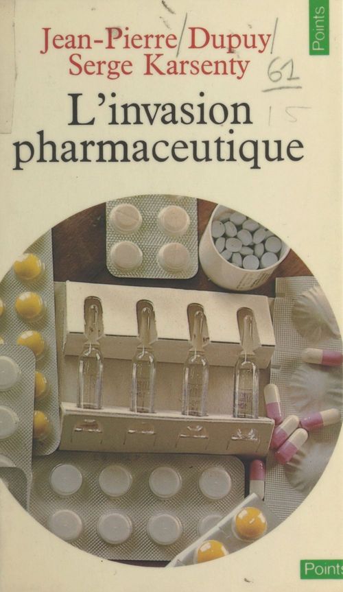 Couverture ebook de L'invasion pharmaceutique, de Dupuy, Karsenty