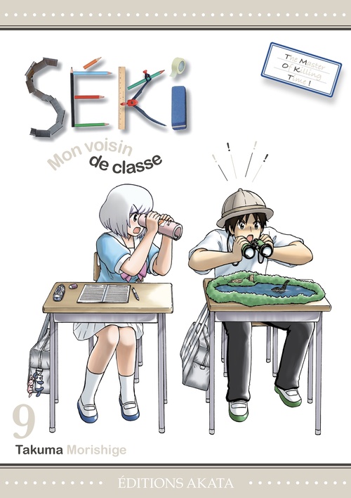 ebook cover of Séki, mon voisin de classe - Tome 9, by Takuma Morishige