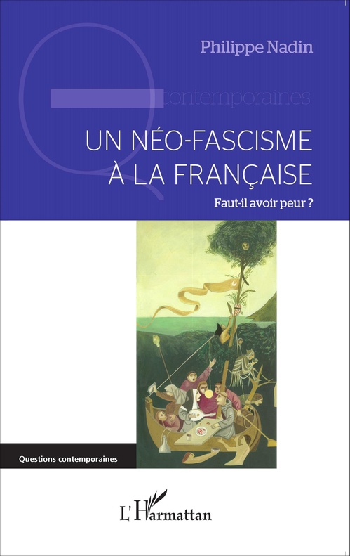 Couverture ebook de Un néo-fascisme à la française, de Philippe Nadin
