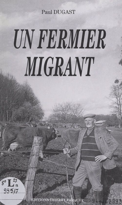 ebook cover of Un fermier migrant, by Paul Dugast