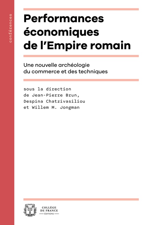 ebook cover of Performances économiques de l´Empire romain, by