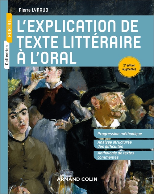ebook cover of L'explication de texte littéraire à l'oral - 2e éd., by Pierre Lyraud