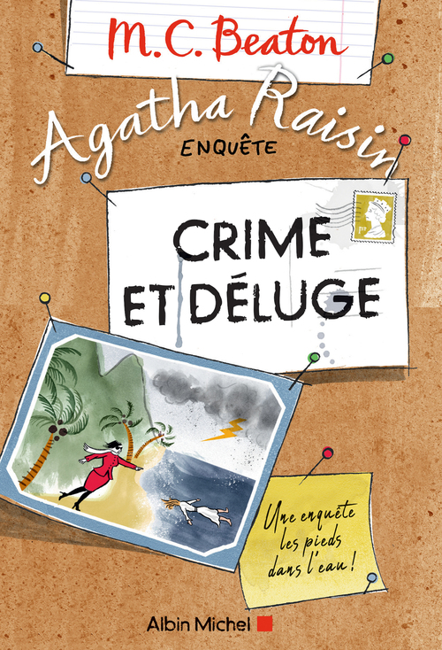 Couverture ebook de Agatha Raisin enquête 12 - Crime et déluge, de M. C. Beaton