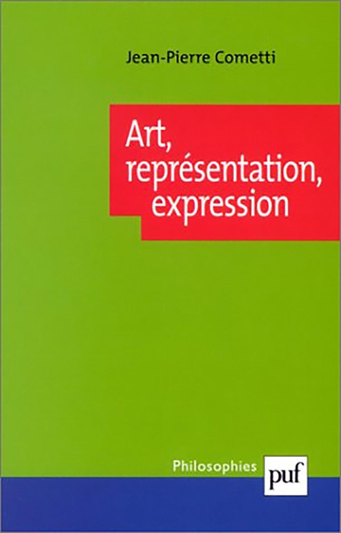 Couverture ebook de Art, représentation, expression, de Jean-Pierre Cometti