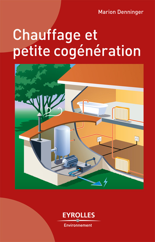 Couverture ebook de Chauffage et petite cogénération, de Mario Denninger