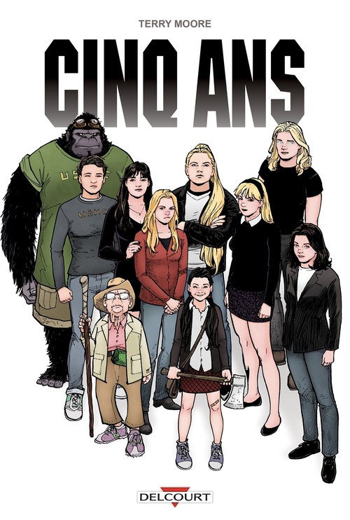 Couverture ebook de Cinq ans, de Terry Moore