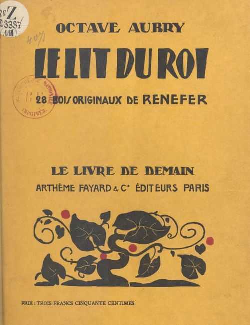 Couverture ebook de Le lit du roi, de Octave Aubry