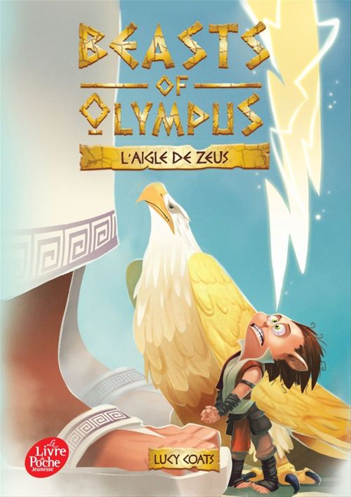 ebook cover of Beasts of Olympus - Tome 6 - L'aigle de Zeus, by Lucy Coats
