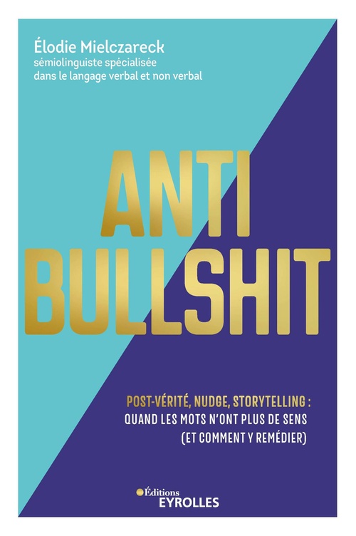 Couverture ebook de Anti Bullshit, de Elodie Mielczareck