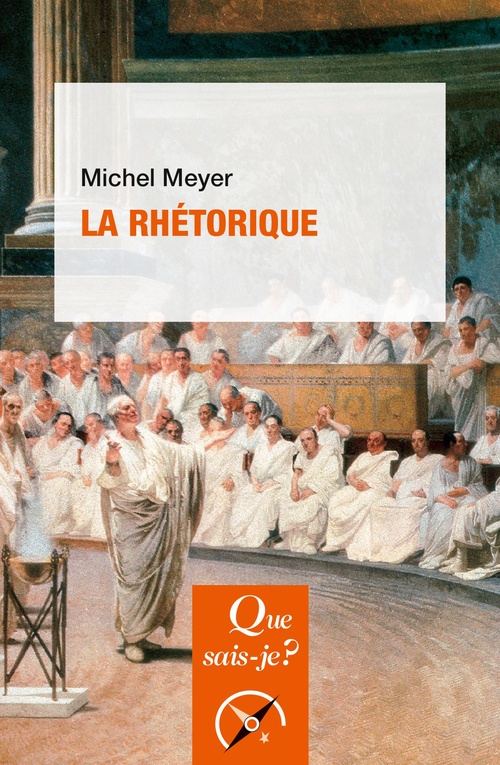 Couverture ebook de La rhétorique, de Michel Meyer