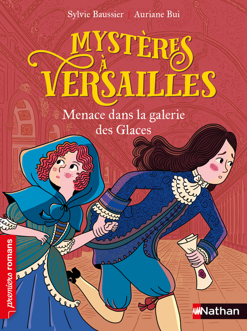 ebook cover of Mystères à Versailles : Menaces dans la galerie des glaces, by Sylvie Baussier, Auriane Bui