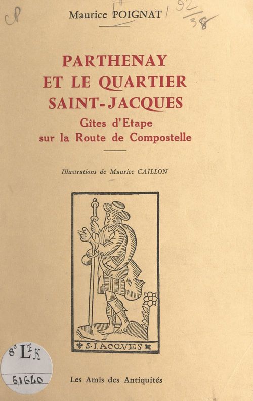 ebook cover of Parthenay et le quartier Saint-Jacques, by Maurice Poignat